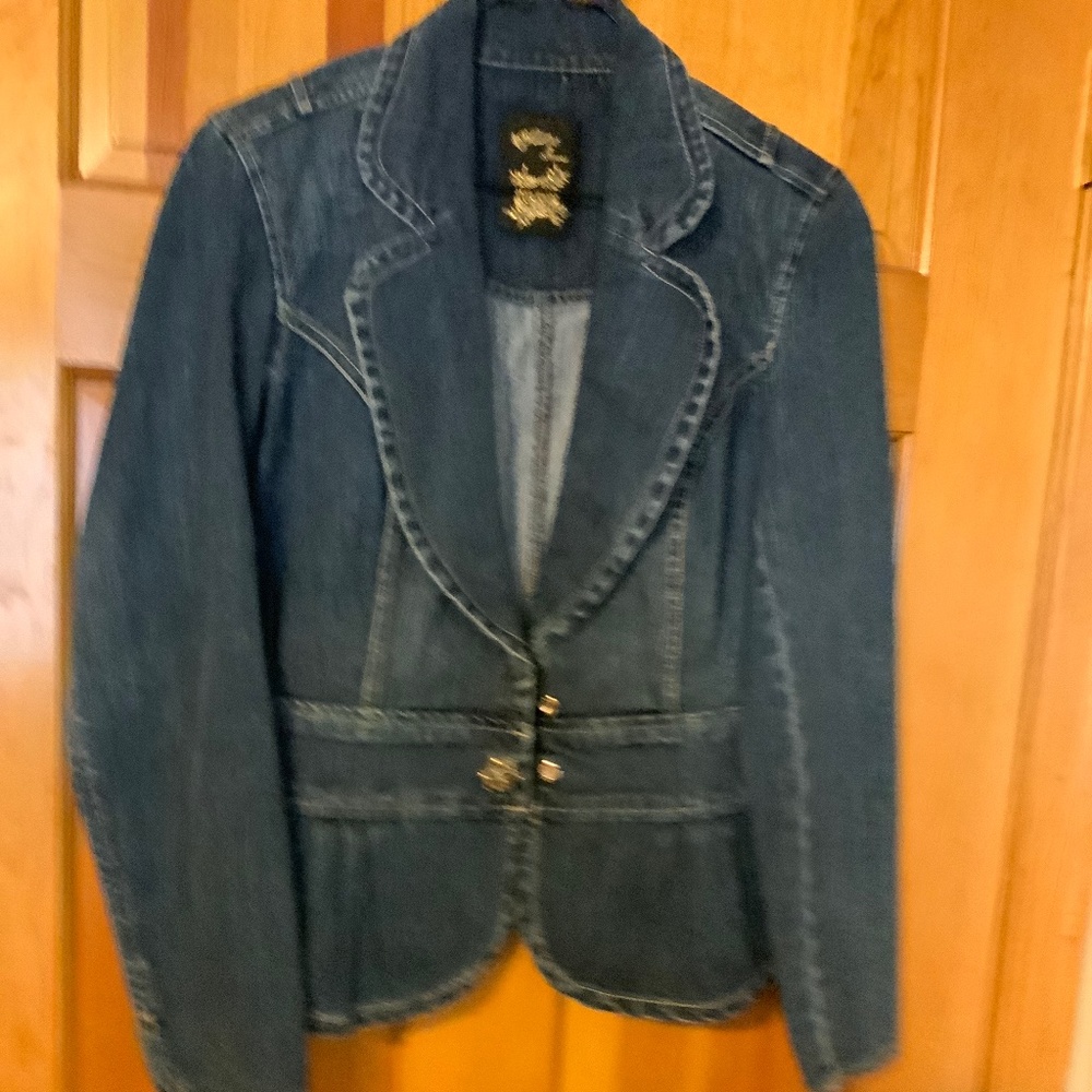 Jean blazer